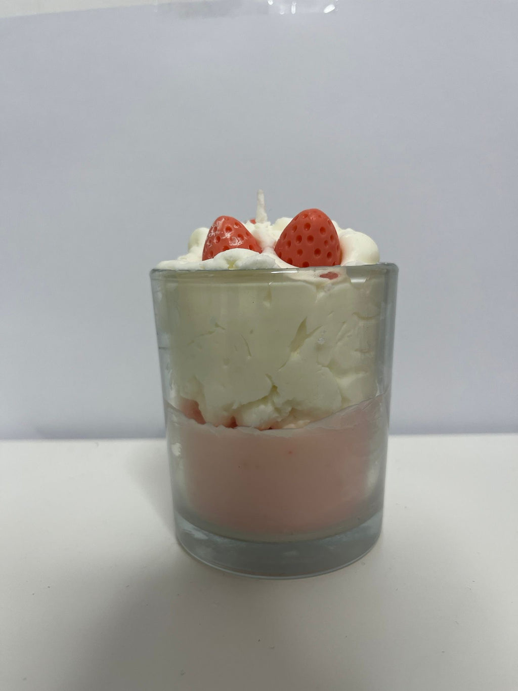 Vela aromática - fresas con nata